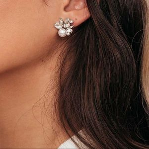 Olive + Piper Bordeaux Gold Earrings - New